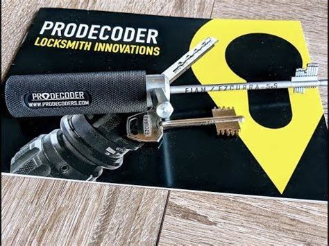 prodecoder lock pick tool